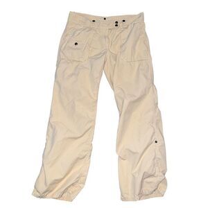 VINTAGE TOMMY HILFIGER Pastel Yellow Women’s Cargo Part Size 10